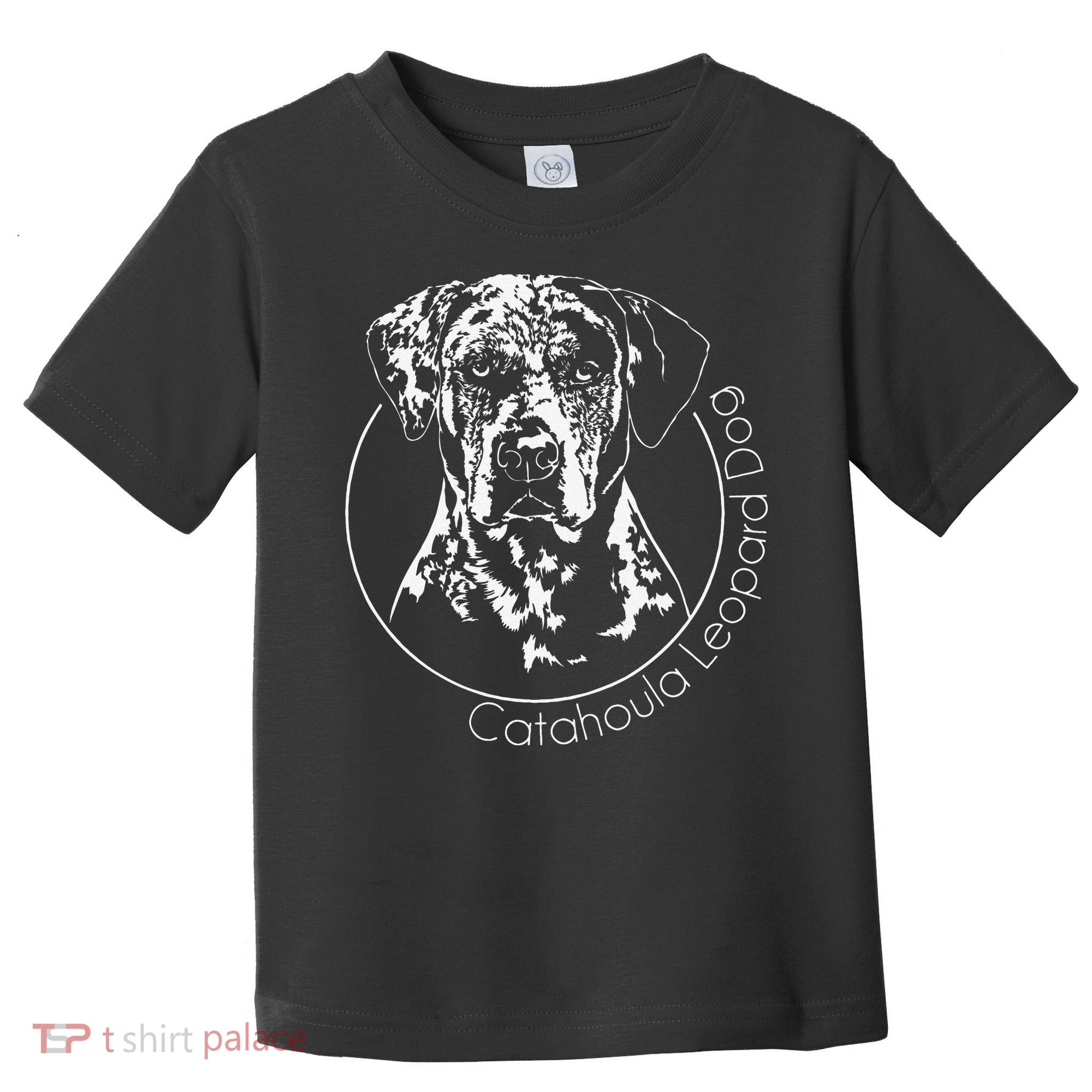 Funny Proud Catahoula Leopard Dog Portrait Gift Present Toddler T-Shirt