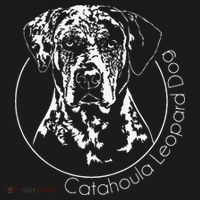 Funny Proud Catahoula Leopard Dog Portrait Gift Present Kids Sweatshirt thumb 2