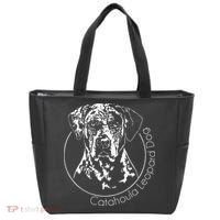 Funny Proud Catahoula Leopard Dog Portrait Gift Present Tote Bag thumb 0