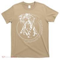 Funny Proud Catahoula Leopard Dog Portrait Gift Present T-Shirt thumb 0