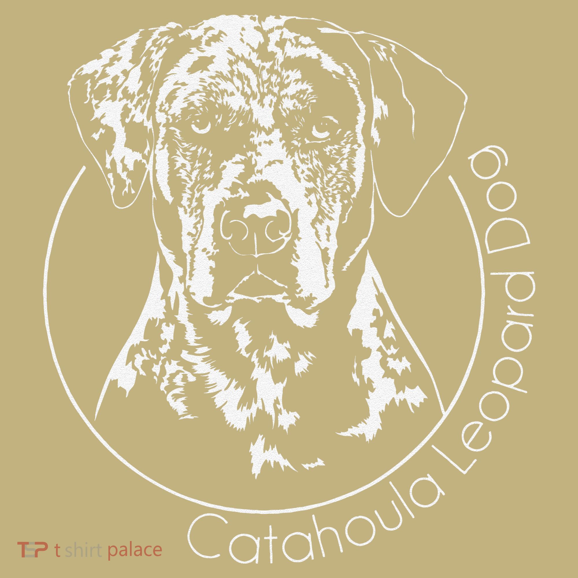 Funny Proud Catahoula Leopard Dog Portrait Gift Present T-Shirt