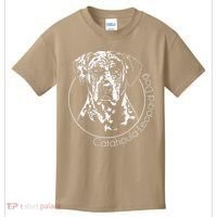Funny Proud Catahoula Leopard Dog Portrait Gift Present Kids T-Shirt thumb 0