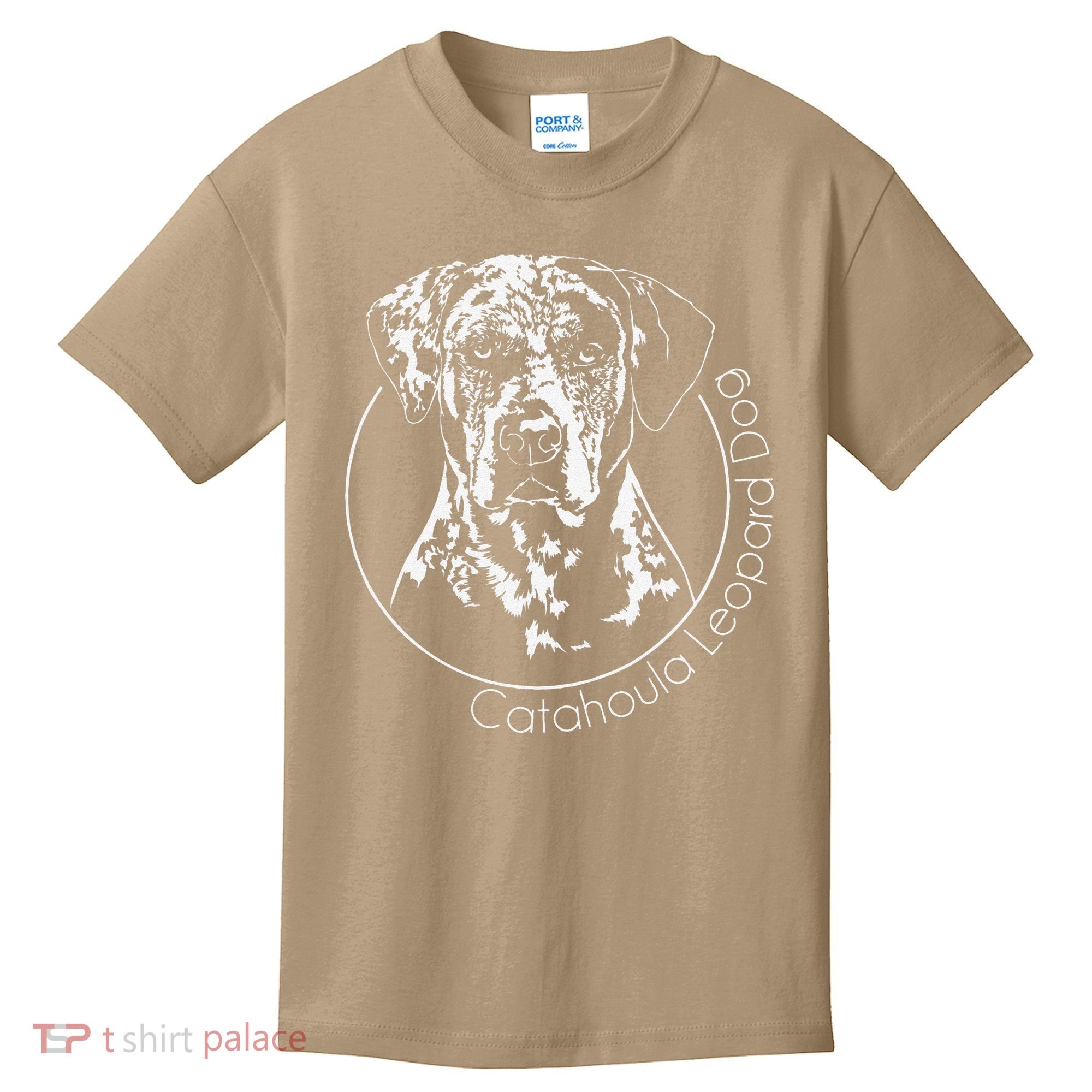 Funny Proud Catahoula Leopard Dog Portrait Gift Present Kids T-Shirt