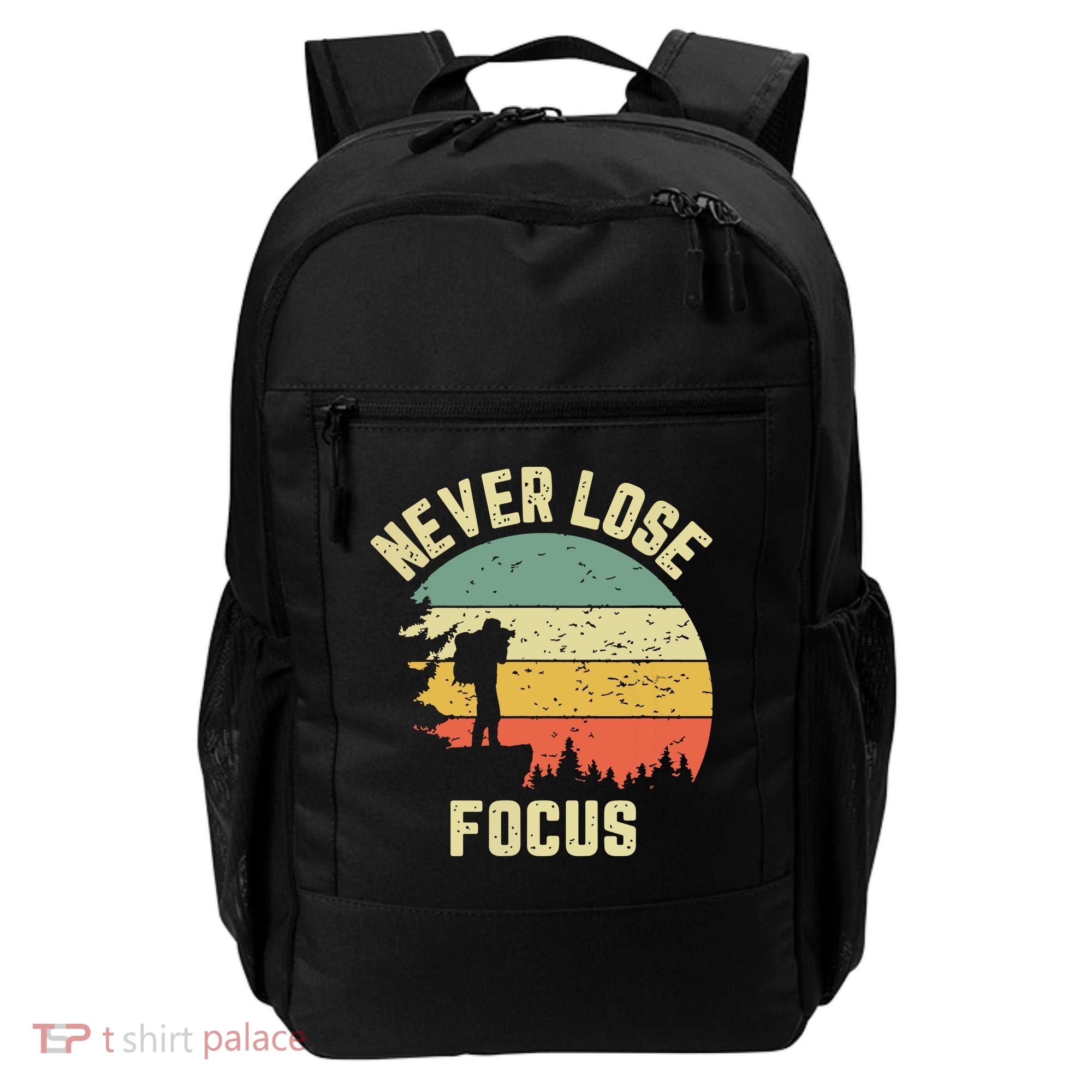 Funny Photographer Camera Never Lose Focus Photography Backpack