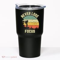 Funny Photographer Camera Never Lose Focus Photography Tumbler thumb 0