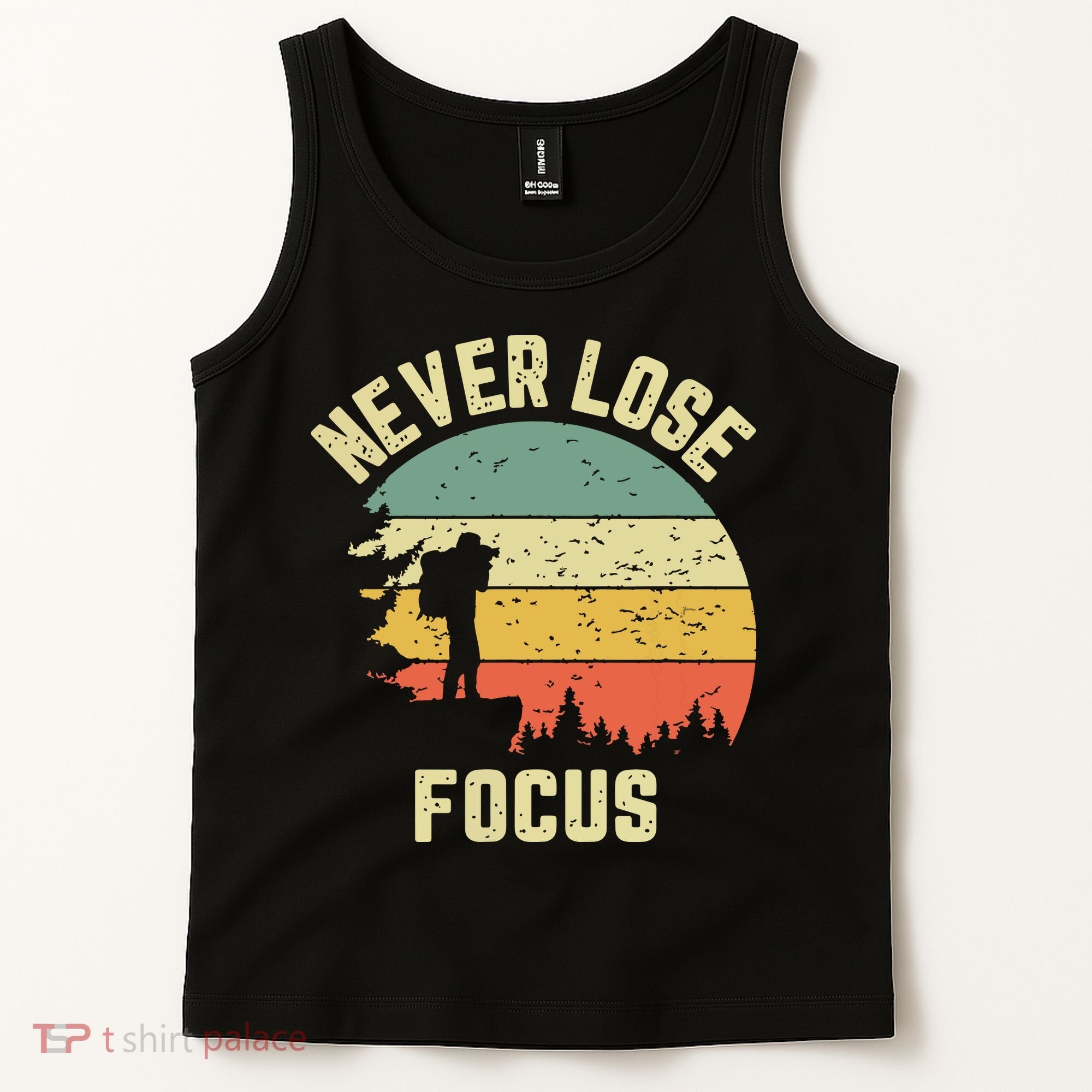 Funny Photographer Camera Never Lose Focus Photography Tank Top