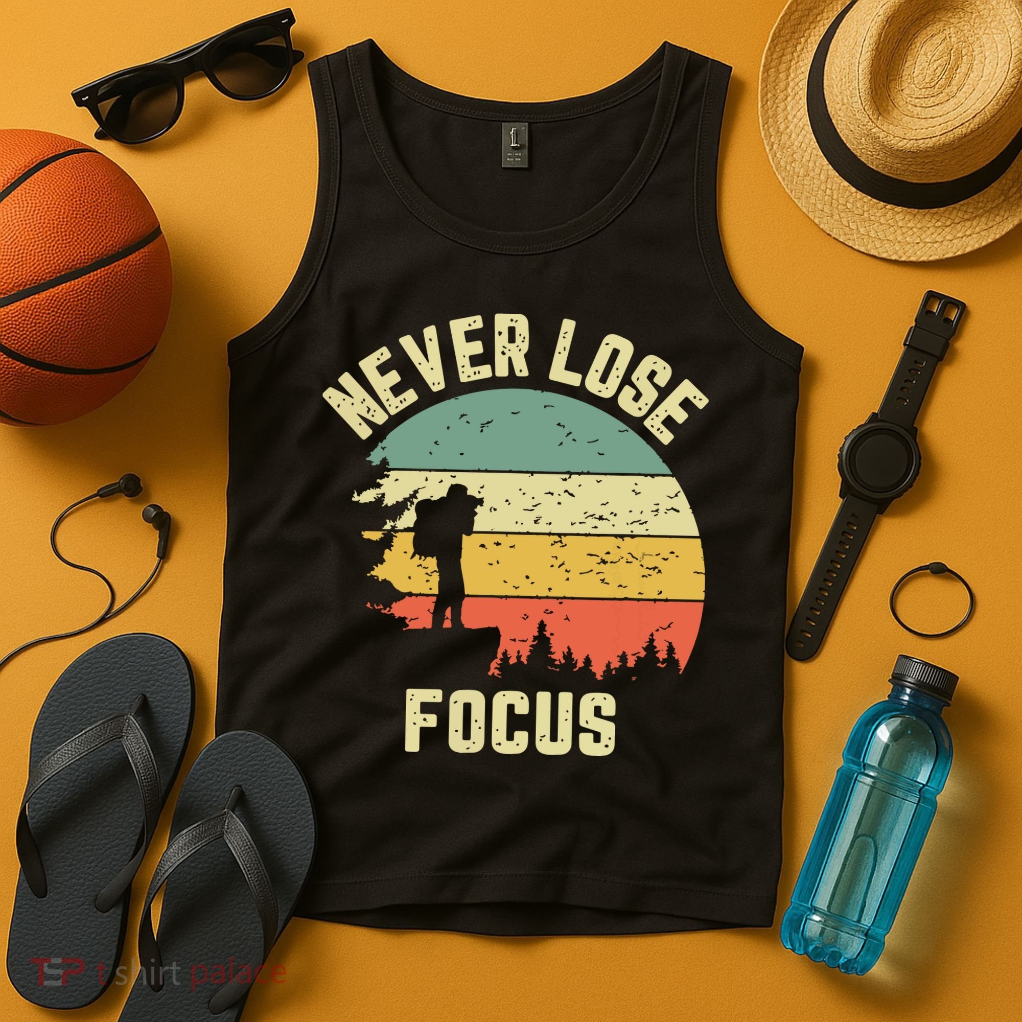 Funny Photographer Camera Never Lose Focus Photography Tank Top