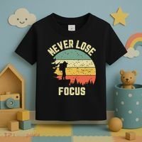 Funny Photographer Camera Never Lose Focus Photography Toddler T-Shirt thumb 3