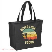 Funny Photographer Camera Never Lose Focus Photography Tote Bag thumb 2
