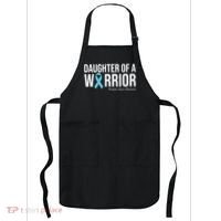 Family Prostate Cancer Awareness Light Blue Daughter Warrior Apron thumb 0