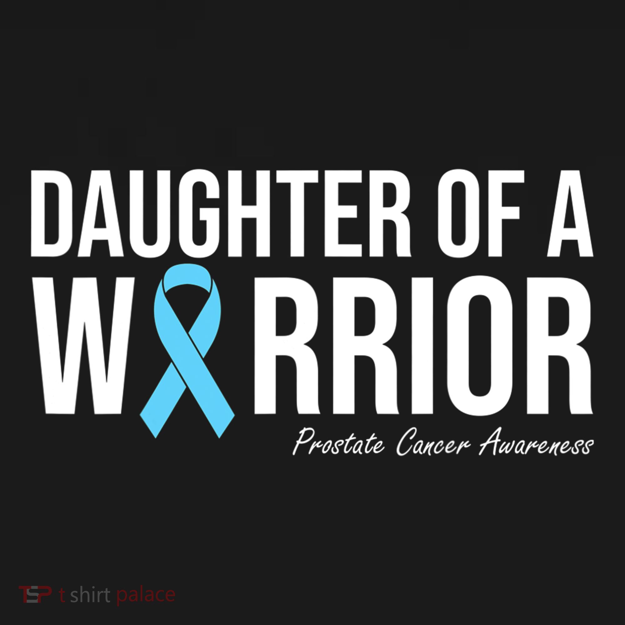 Family Prostate Cancer Awareness Light Blue Daughter Warrior Mousepad