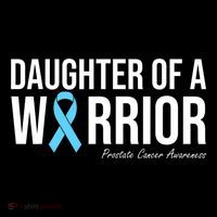 Family Prostate Cancer Awareness Light Blue Daughter Warrior Ornament thumb 1