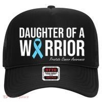 Family Prostate Cancer Awareness Light Blue Daughter Warrior Hat thumb 0