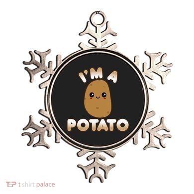 Funny Potato Costume Cute Kawaii Style Smiling Im A Potato Ornament