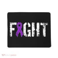 Fight Pancreatic Cancer Military Style Awareness Ribbon Mousepad thumb 0