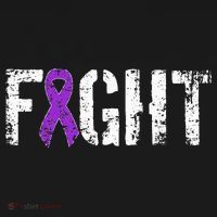 Fight Pancreatic Cancer Military Style Awareness Ribbon Baby Bodysuit thumb 2