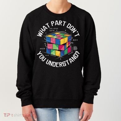 Funny Puzzle Cube Women's Sweatshirt