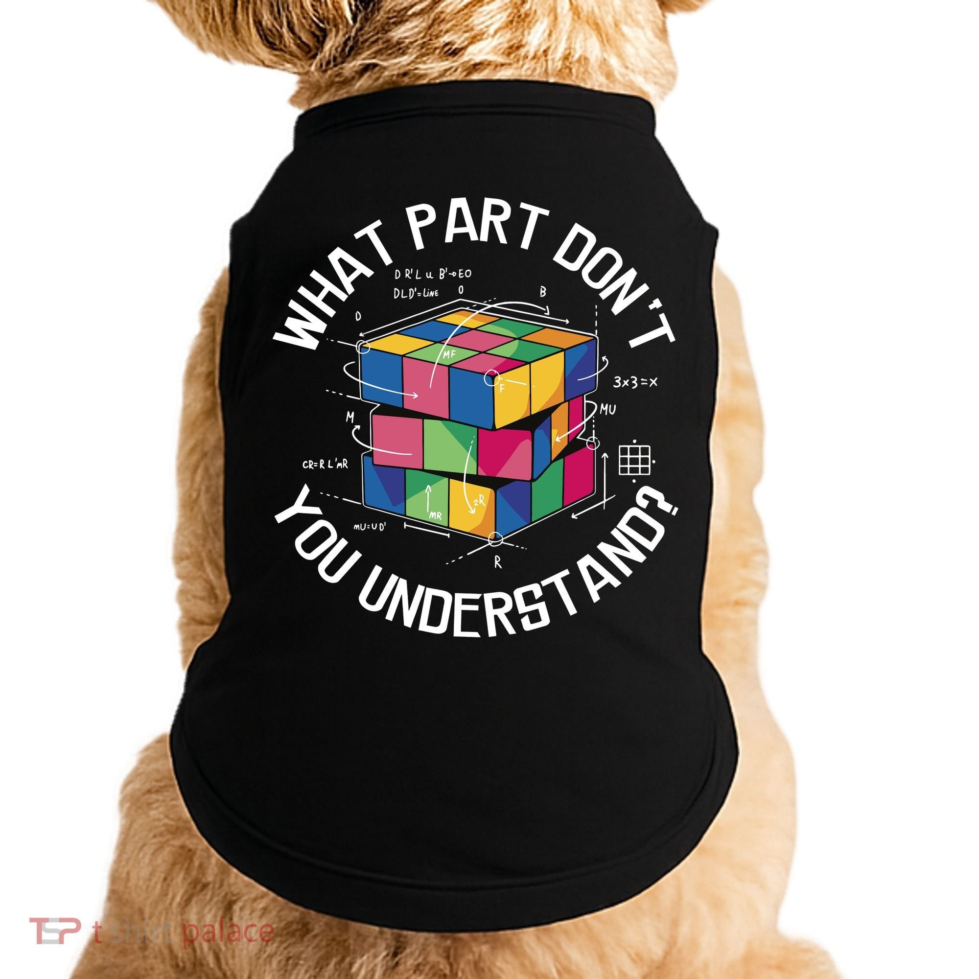 Funny Puzzle Cube Doggie Tank
