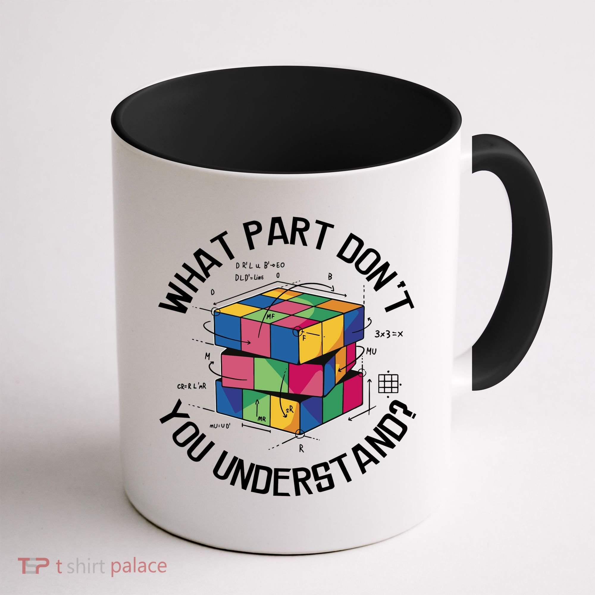 Funny Puzzle Cube Coffee Mug