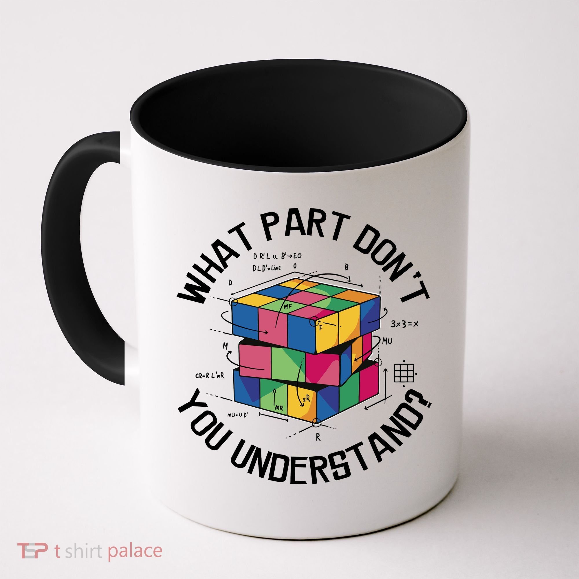 Funny Puzzle Cube Coffee Mug