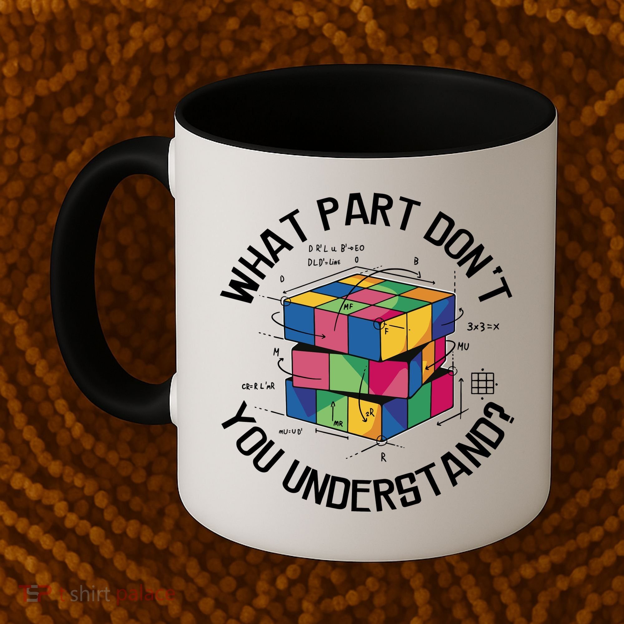 Funny Puzzle Cube Coffee Mug