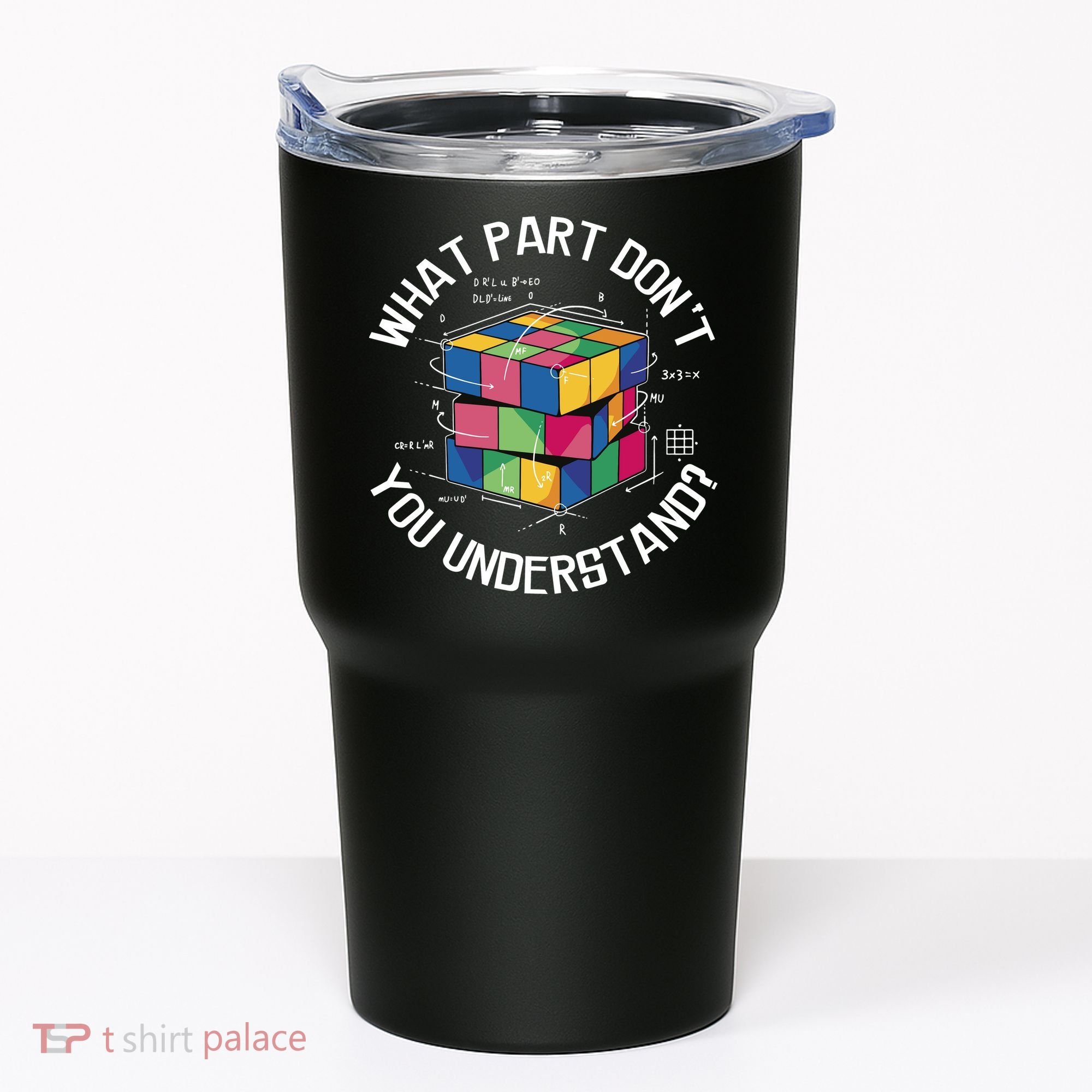 Funny Puzzle Cube Tumbler