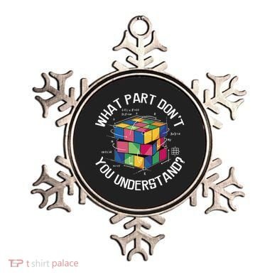 Funny Puzzle Cube Ornament