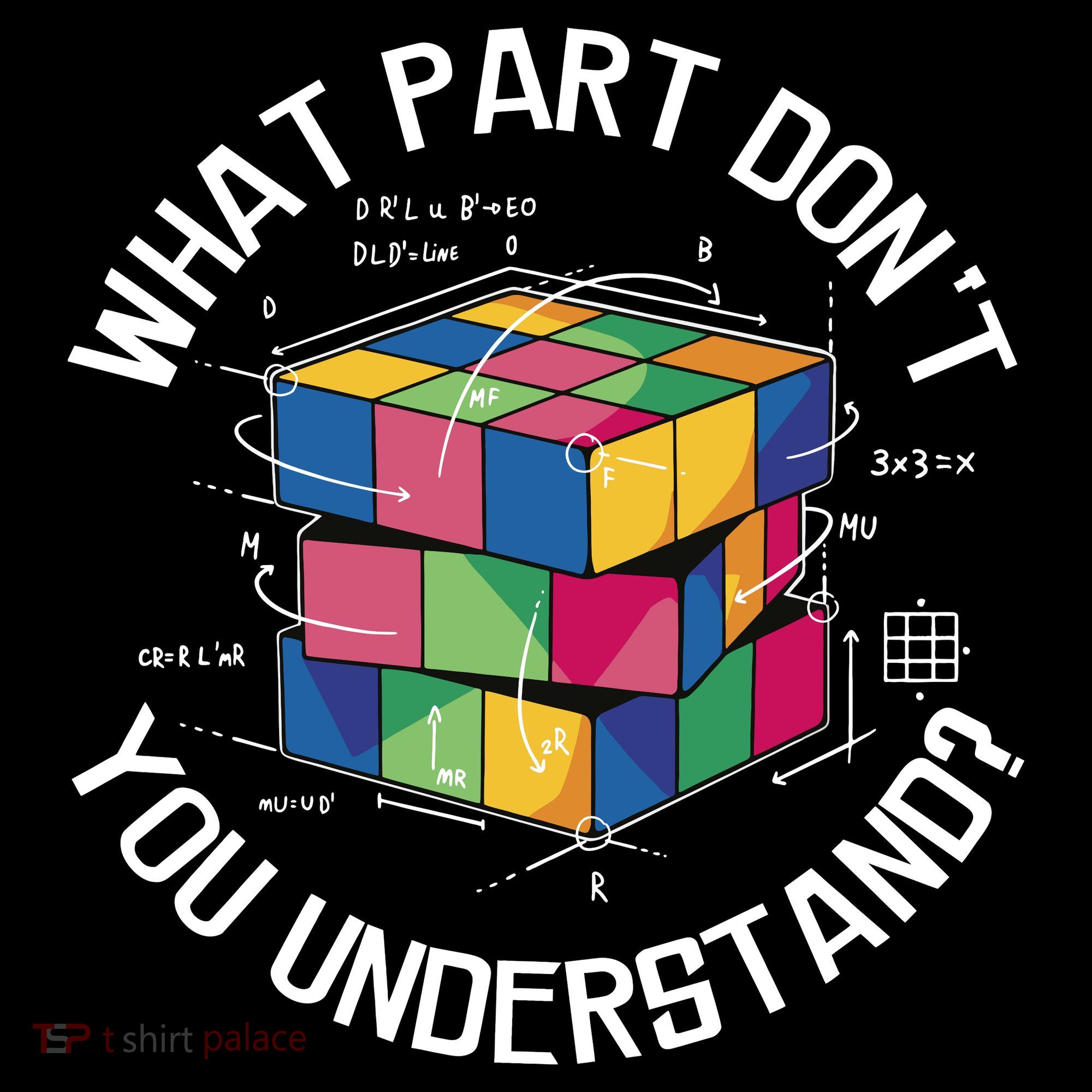 Funny Puzzle Cube Ornament