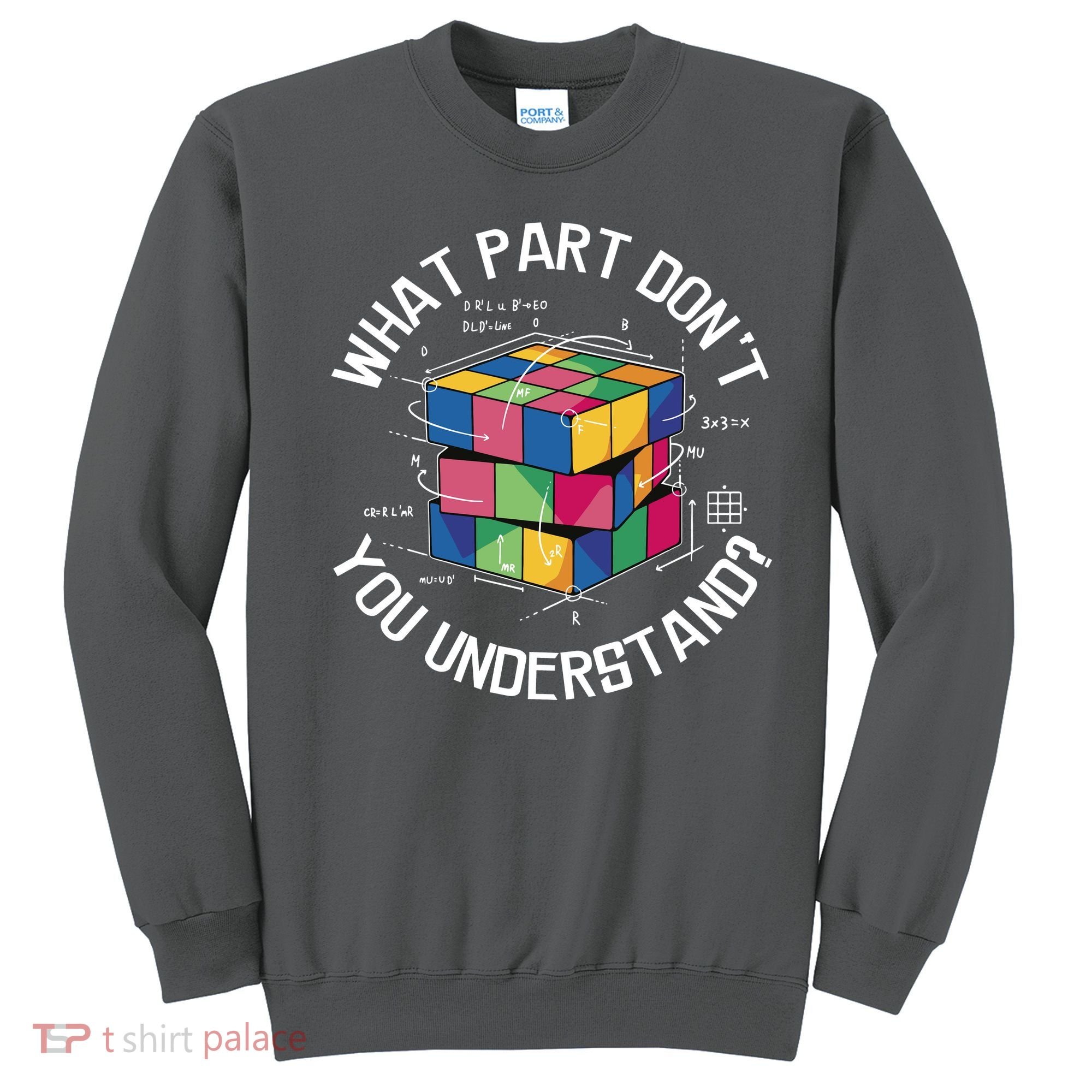 Funny Puzzle Cube Sweatshirt