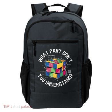 Funny Puzzle Cube Backpack