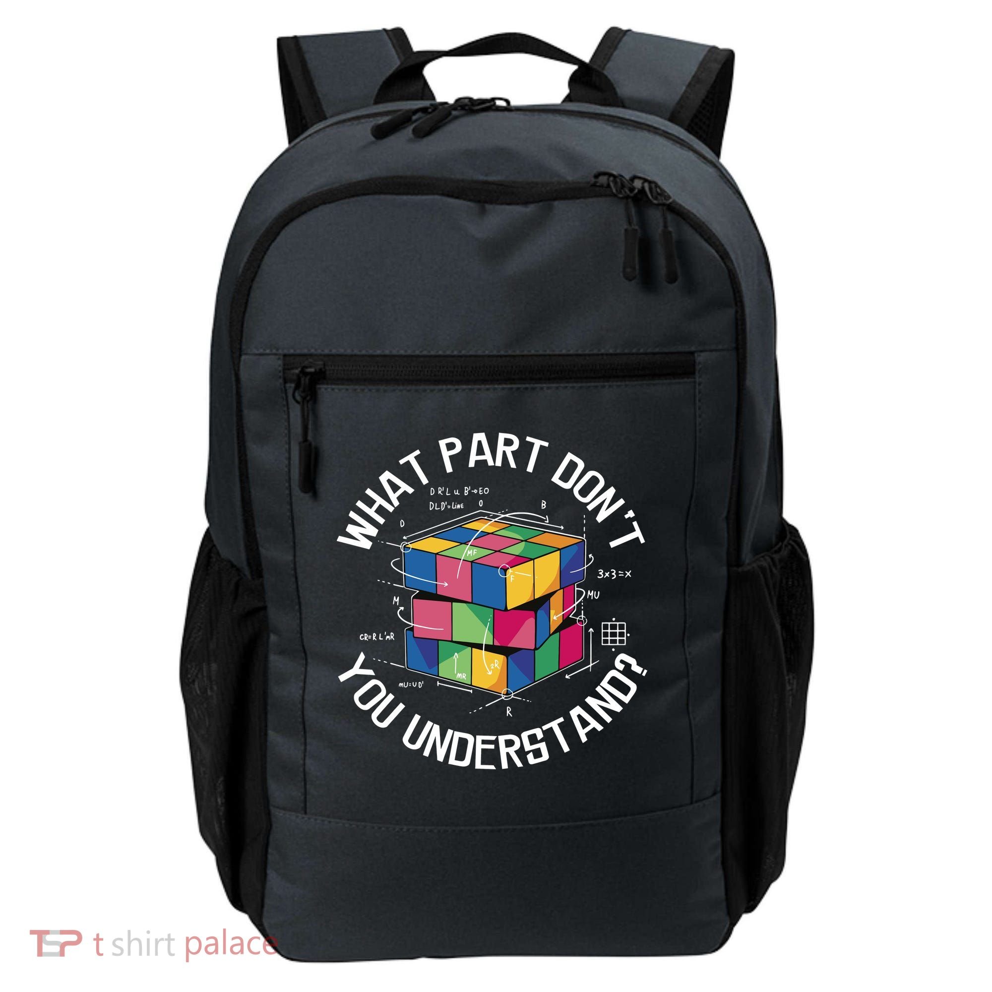 Funny Puzzle Cube Backpack