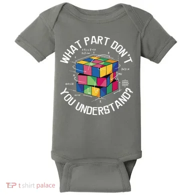 Funny Puzzle Cube Baby Bodysuit