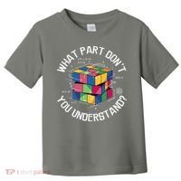 Funny Puzzle Cube Toddler T-Shirt thumb 0