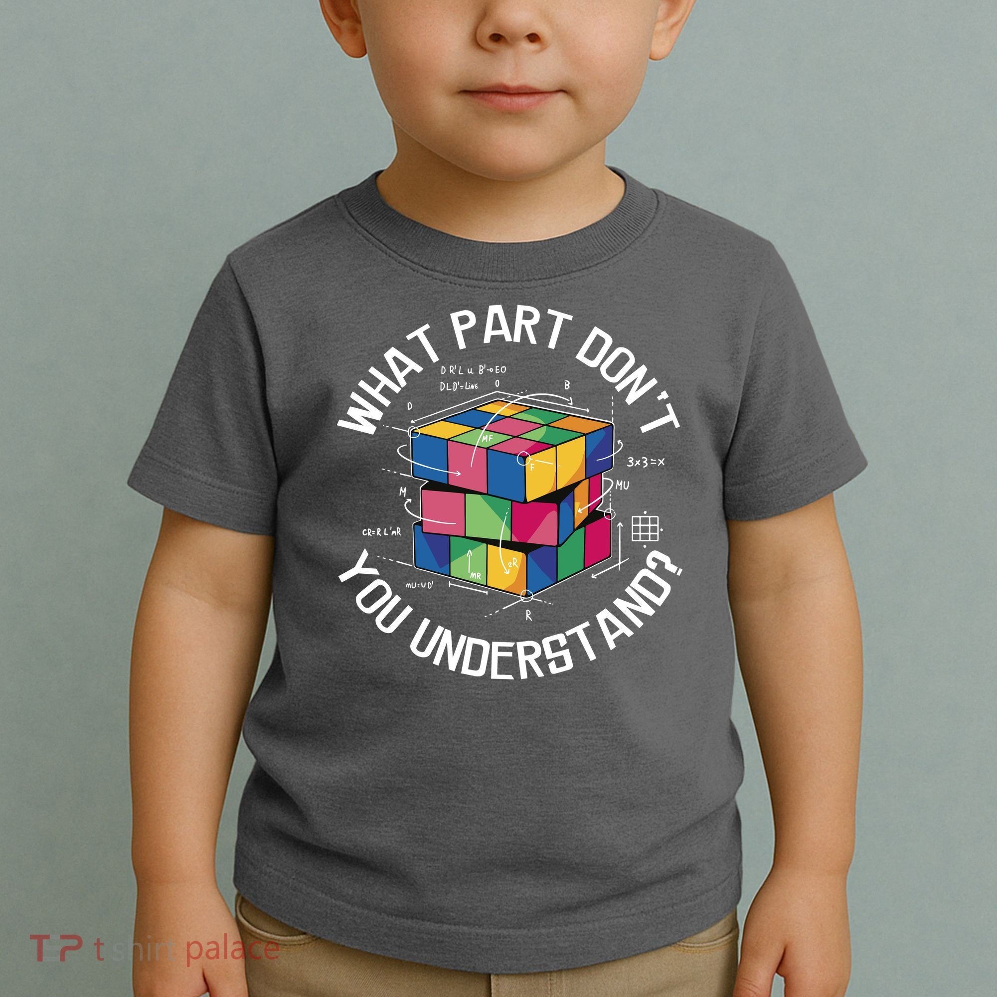 Funny Puzzle Cube Toddler T-Shirt