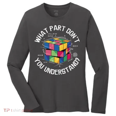 Funny Puzzle Cube Women's Long Sleeve Shirt