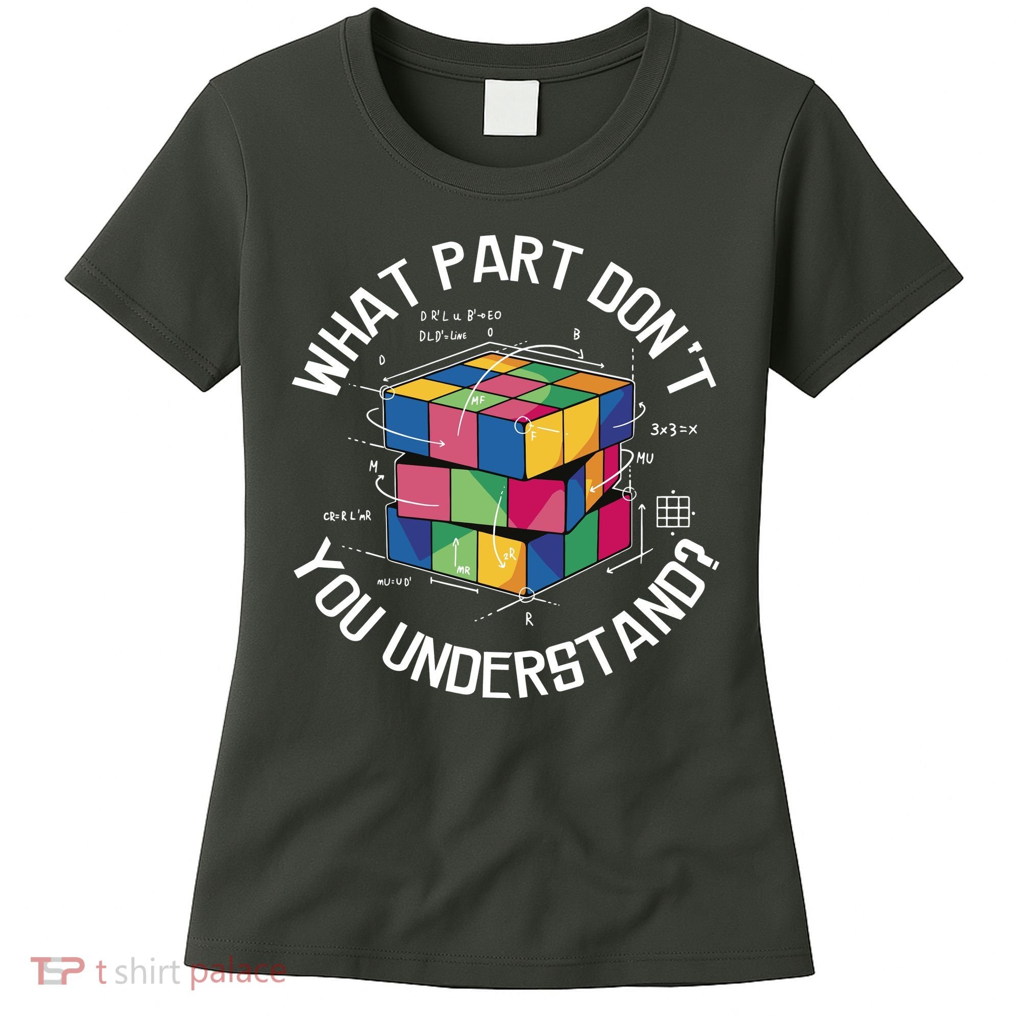 Funny Puzzle Cube Women's T-Shirt