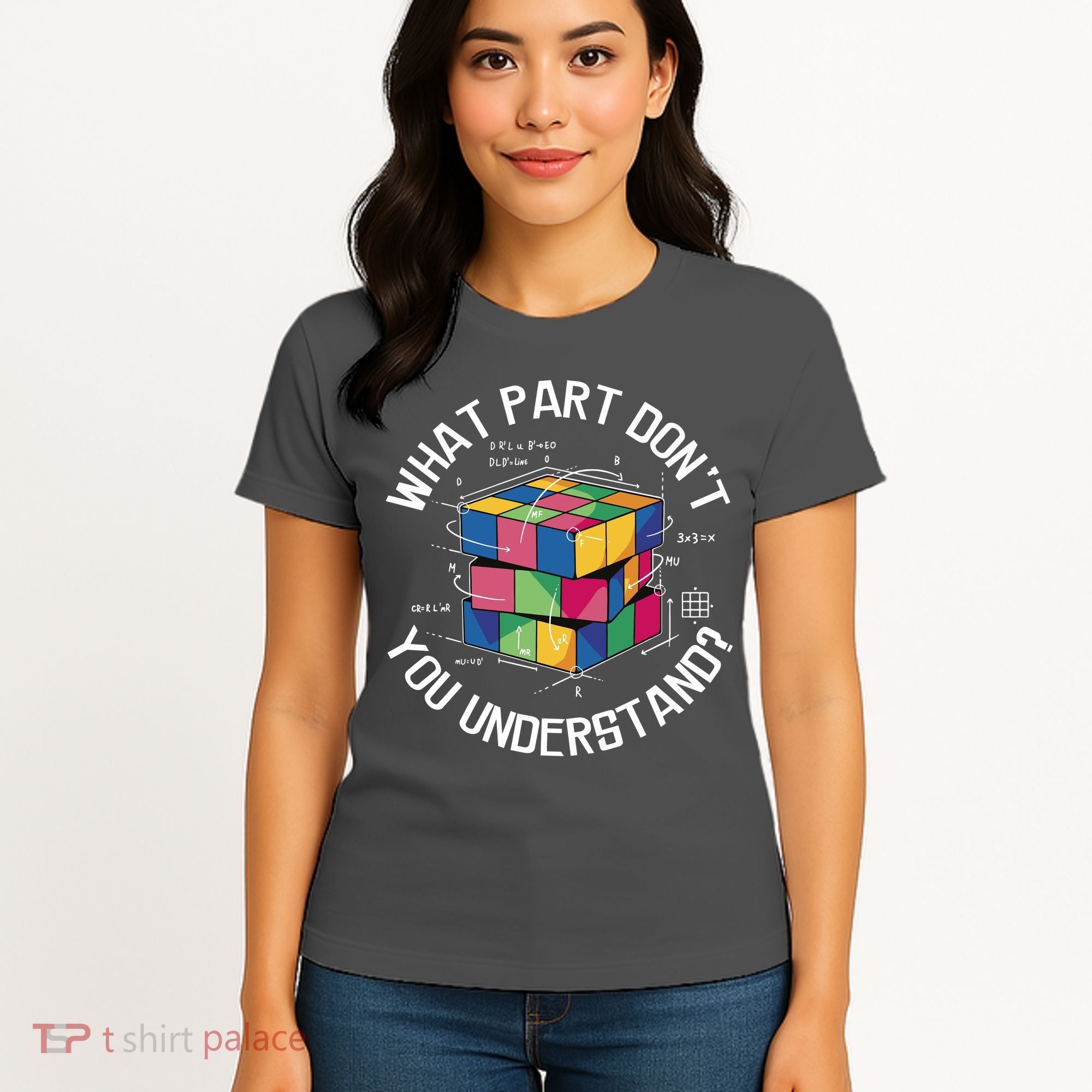 Funny Puzzle Cube Women's T-Shirt