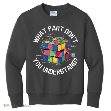 Funny Puzzle Cube Kids Sweatshirt