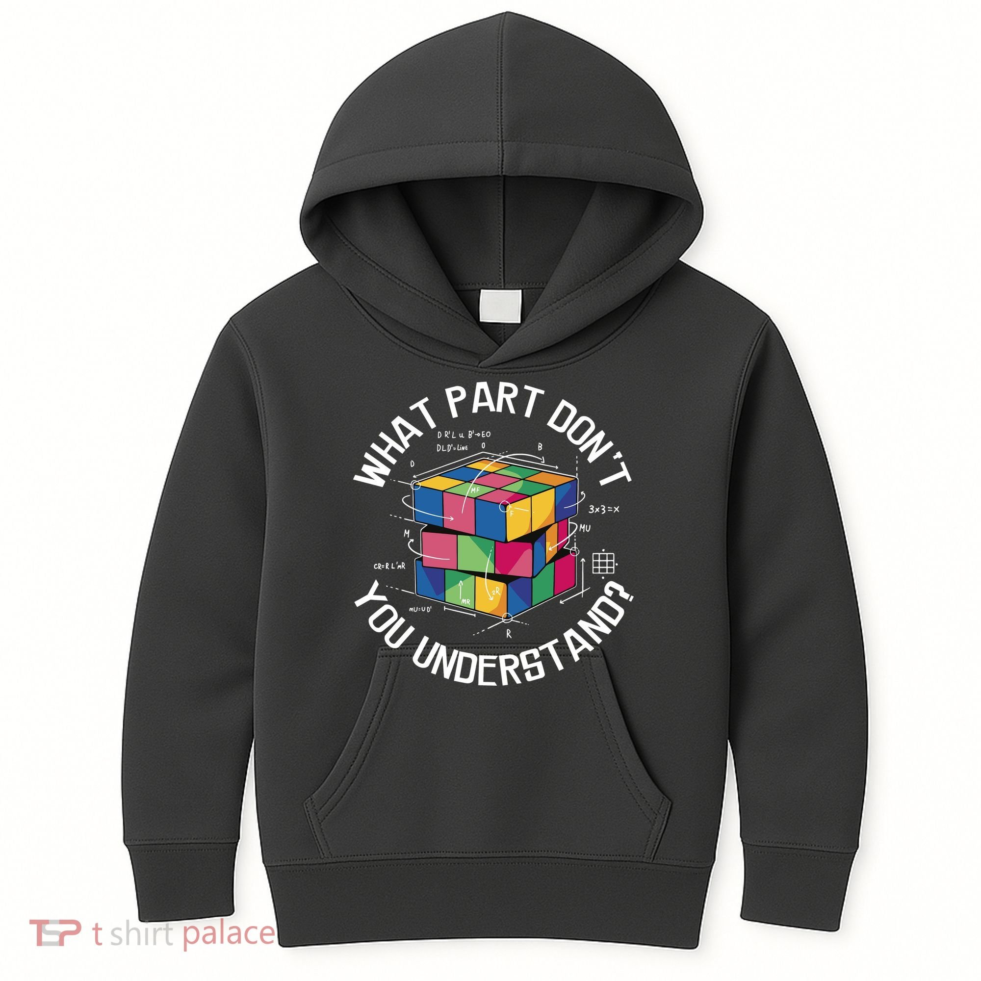 Funny Puzzle Cube Kids Hoodie