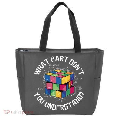 Funny Puzzle Cube Tote Bag