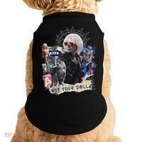 Feminist Punk Collage Not Your Doll Doggie Tank thumb 0