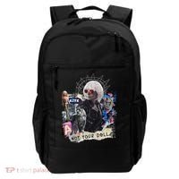 Feminist Punk Collage Not Your Doll Backpack thumb 0