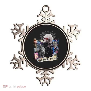 Feminist Punk Collage Not Your Doll Ornament