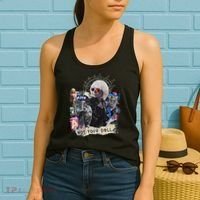 Feminist Punk Collage Not Your Doll Women's Tank Top thumb 2