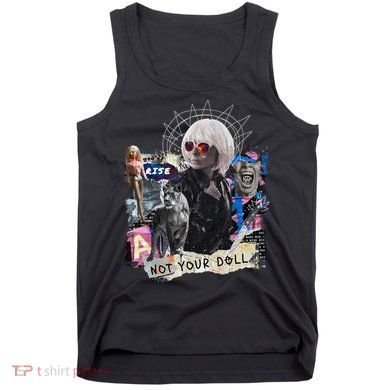 Feminist Punk Collage Not Your Doll Tank Top