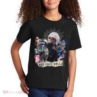 Feminist Punk Collage Not Your Doll Kids T-Shirt thumb 2