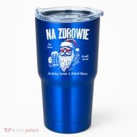 Funny Polish Christmas Santa Cool Na Zdrowie Poland Beer Meaningful Gift Tumbler thumb 0