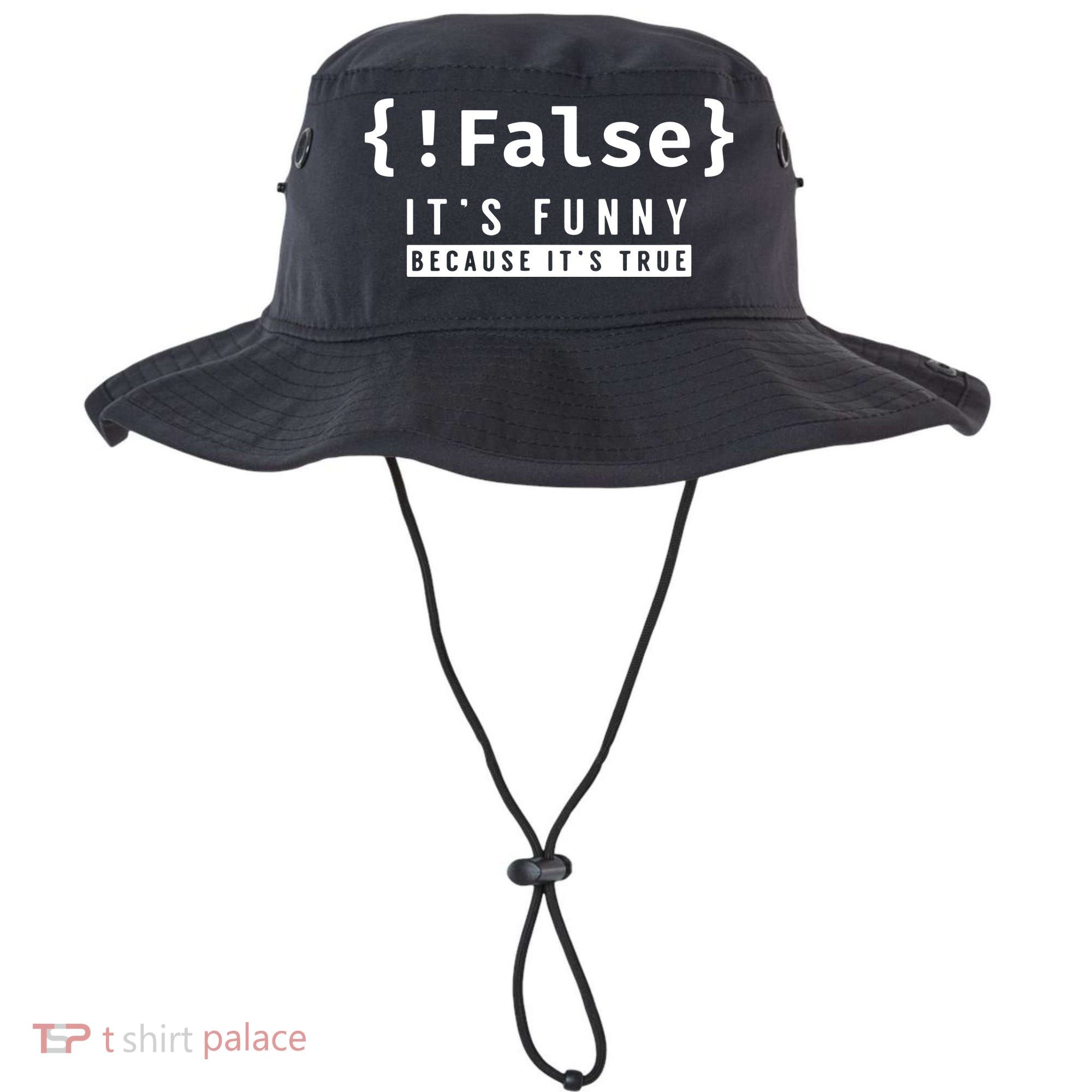 False Programmer Coding Code Coder Software Bucket Hat
