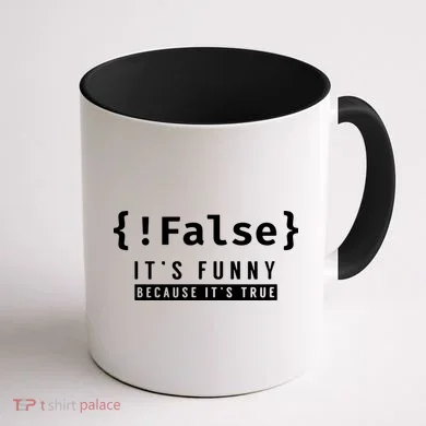 False Programmer Coding Code Coder Software Coffee Mug back