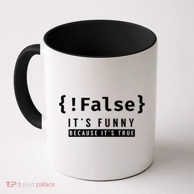 False Programmer Coding Code Coder Software Coffee Mug